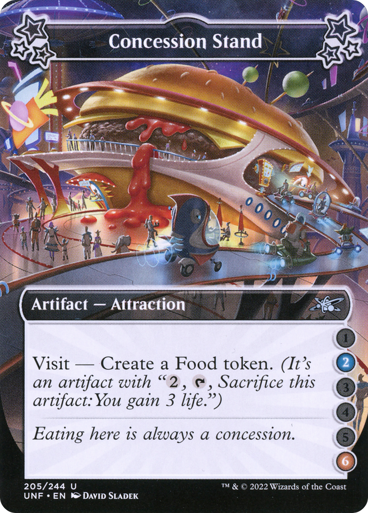 Concession Stand (2-6) (UNF-205A) - Unfinity Foil