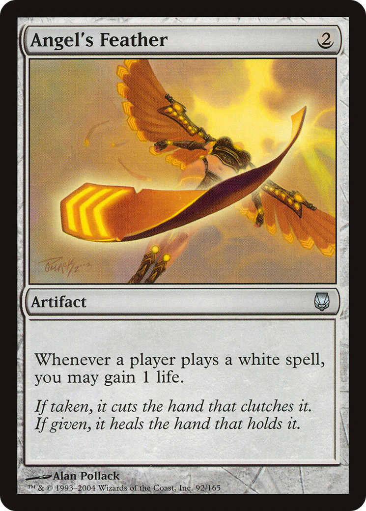 Angel's Feather (DST-092) - Darksteel Foil