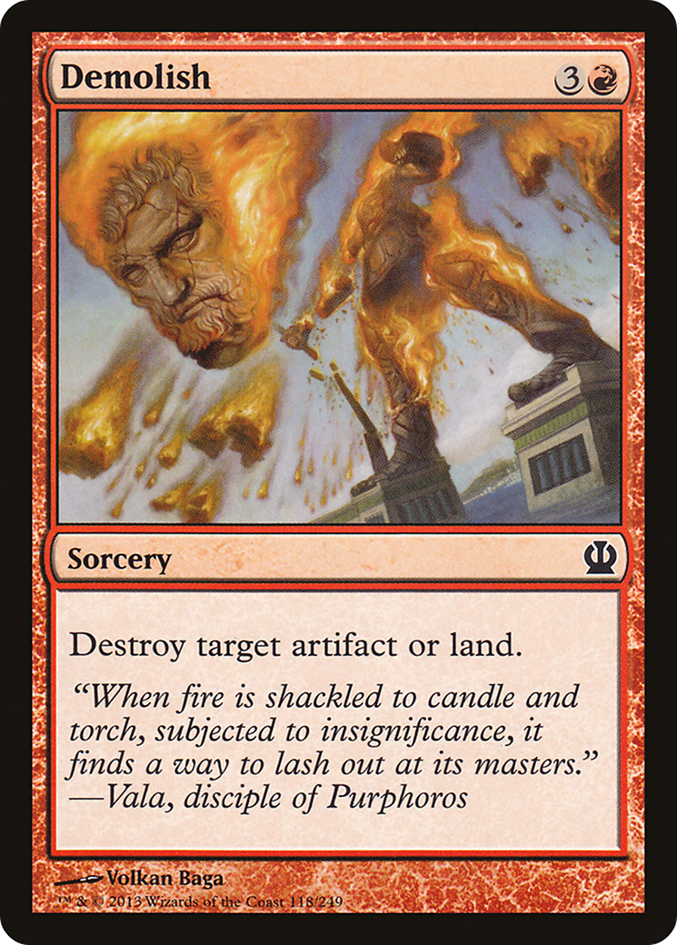 Demolish (THS-118) - Theros