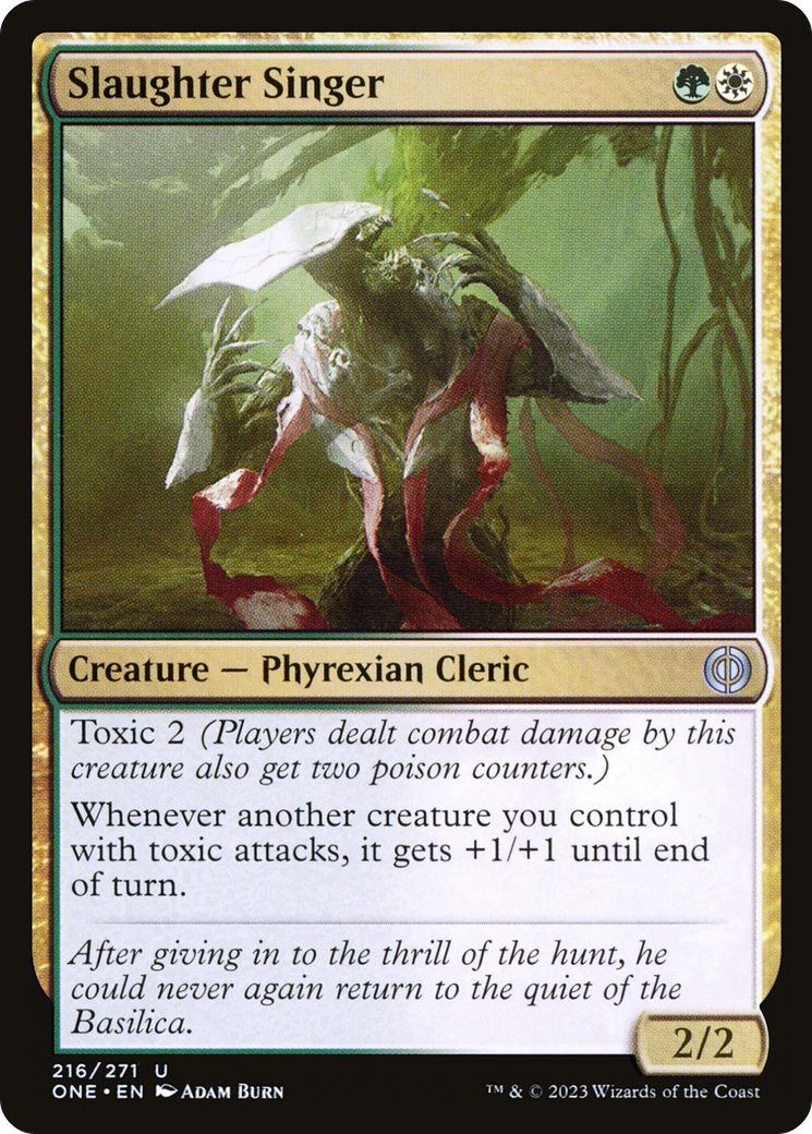 Slaughter Singer (ONE-216) - Phyrexia: All Will Be One Foil