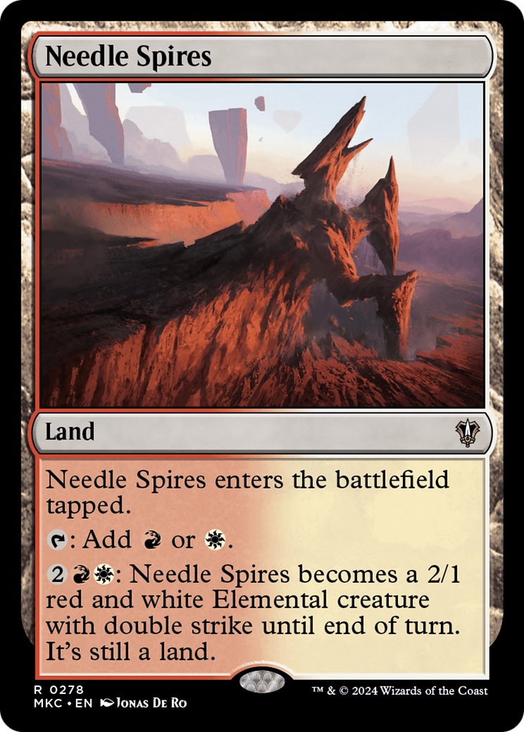 Needle Spires⁣ - Commander: Murders at Karlov Manor⁣ (Rare)⁣ [278]