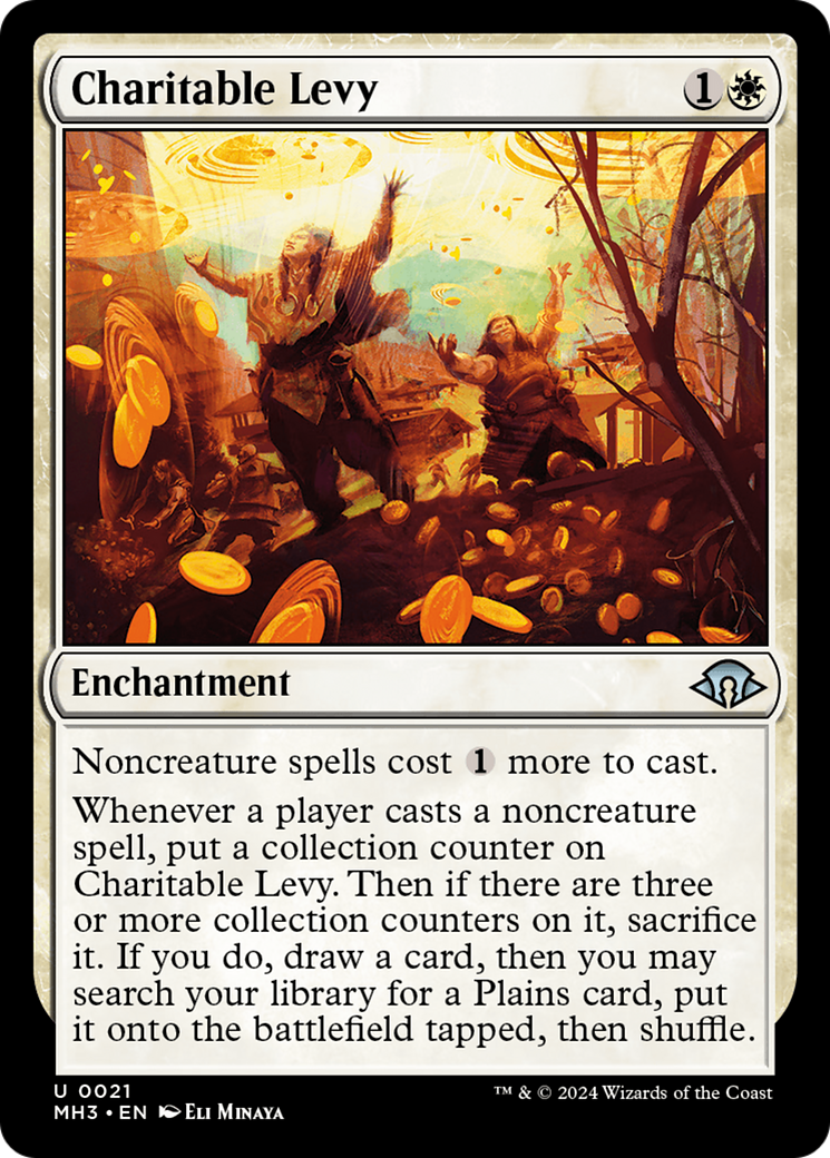 Charitable Levy⁣ - Modern Horizons 3⁣ (Uncommon)⁣ [21]