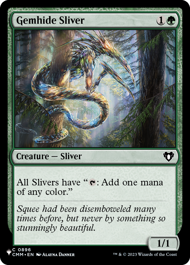 Gemhide Sliver (LIST-CMM-896) - The List