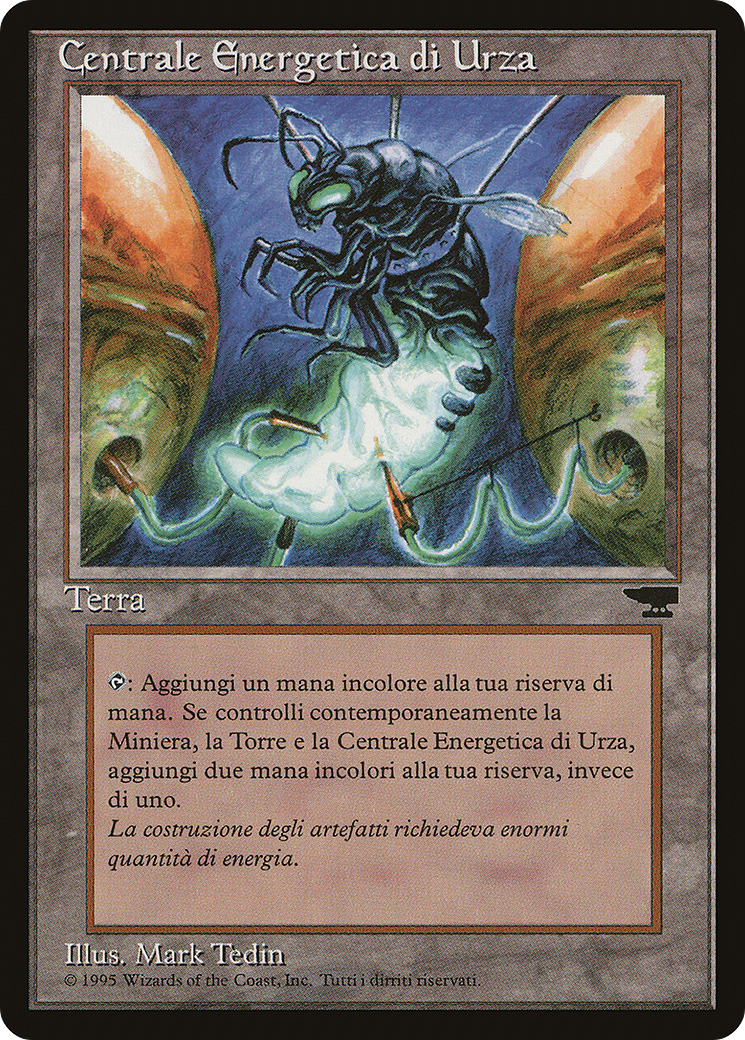 Urza's Power Plant (Bug) (Italian) - "Centrale Energetica di Urza" (REN-182) - Rinascimento