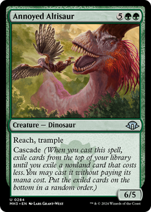 Annoyed Altisaur⁣ - Modern Horizons 3⁣ (Uncommon)⁣ [284]