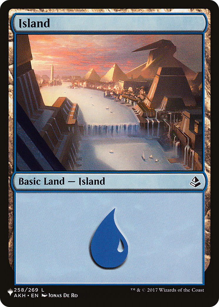 Island (258) (LIST-258) - The List