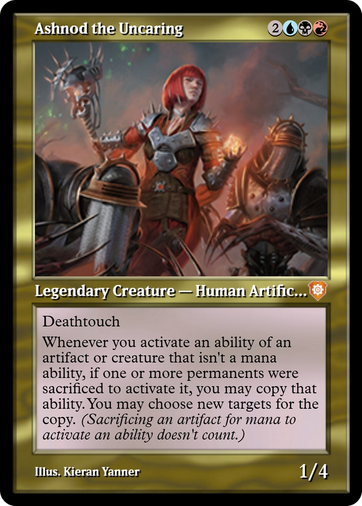 Ashnod the Uncaring (PRM-105808) - Magic Online Promos