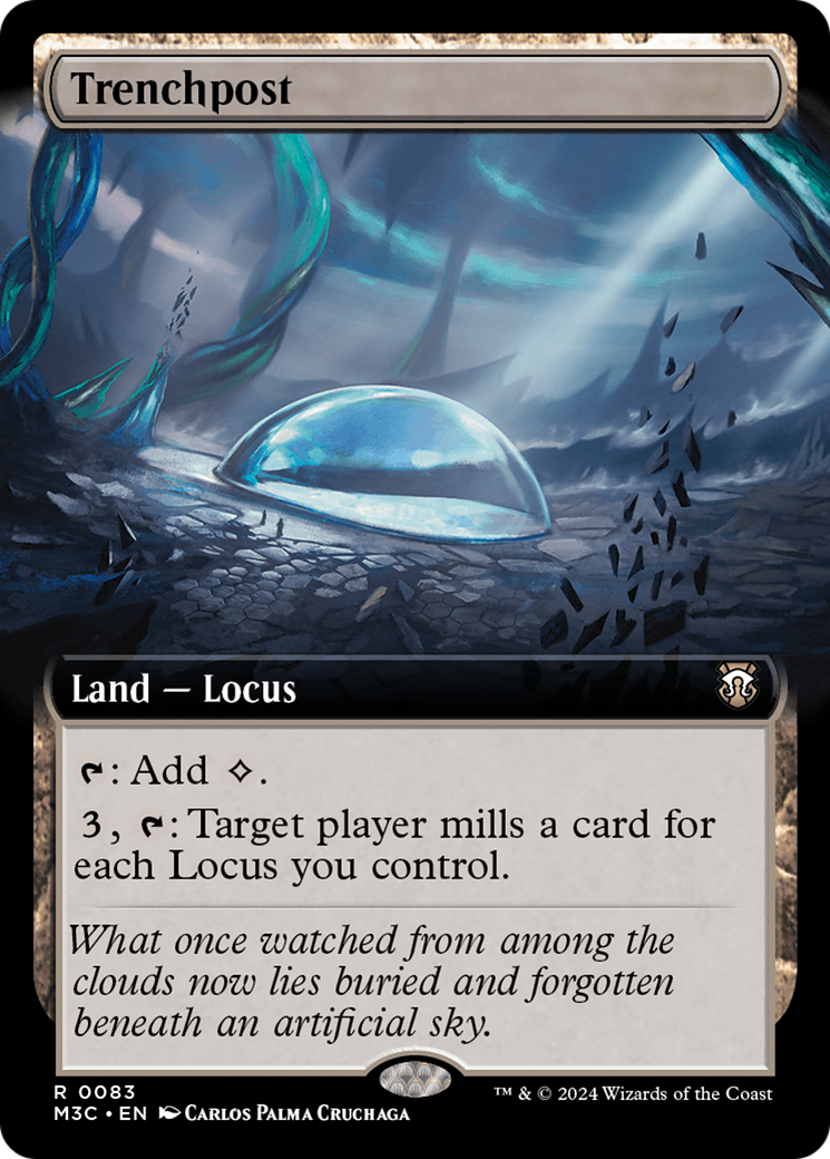 Trenchpost (Extended Art) (M3C-083) - Modern Horizons 3 Commander: (Extended Art) Foil