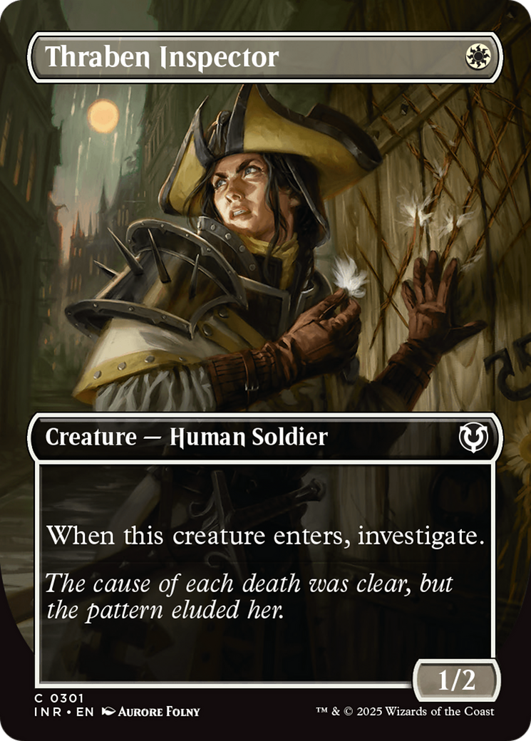 Thraben Inspector (INR-301) - Innistrad Remastered (Borderless) Foil