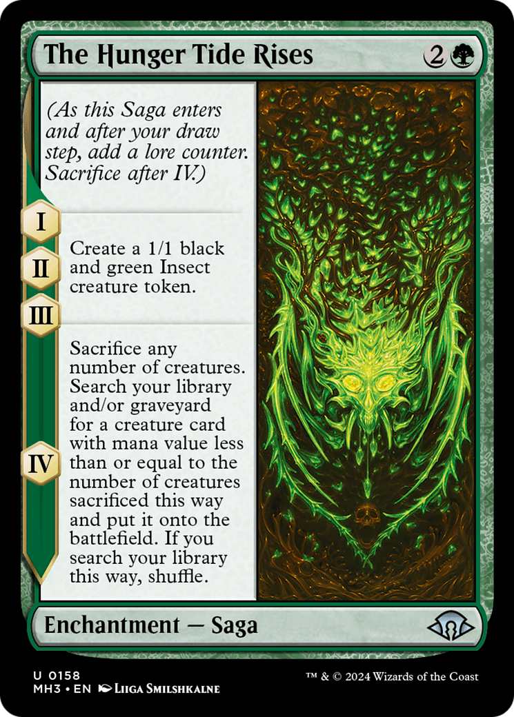 The Hunger Tide Rises⁣ - Modern Horizons 3⁣ (Uncommon)⁣ [158]