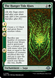 The Hunger Tide Rises⁣ - Modern Horizons 3⁣ (Uncommon)⁣ [158]