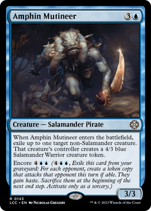 Amphin Mutineer⁣ - Commander: The Lost Caverns of Ixalan⁣ (Rare)⁣ [143]