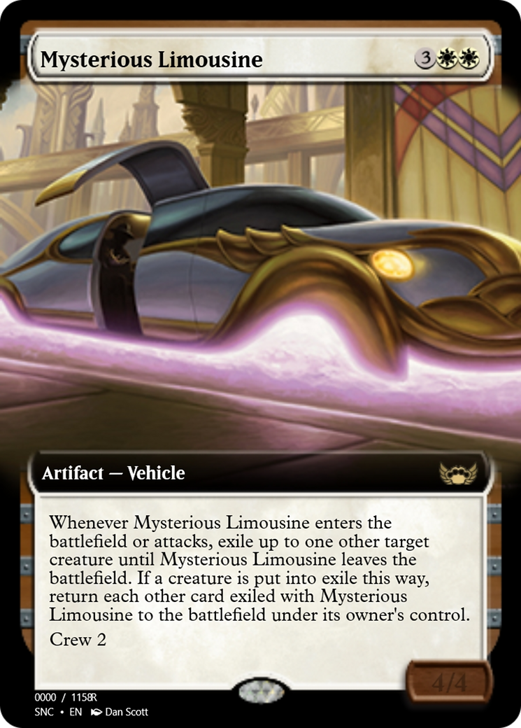 Mysterious Limousine (PRM-99729) - Magic Online Promos