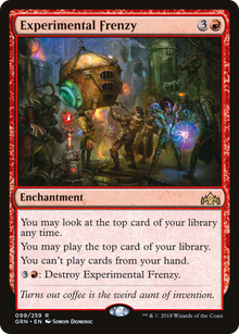Experimental Frenzy⁣ - Guilds of Ravnica⁣ (Rare)⁣ [99]