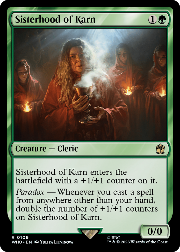 Sisterhood of Karn⁣ - Universes Beyond: Doctor Who⁣ (Rare)⁣ [109]