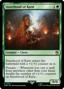 Sisterhood of Karn⁣ - Universes Beyond: Doctor Who⁣ (Rare)⁣ [109]