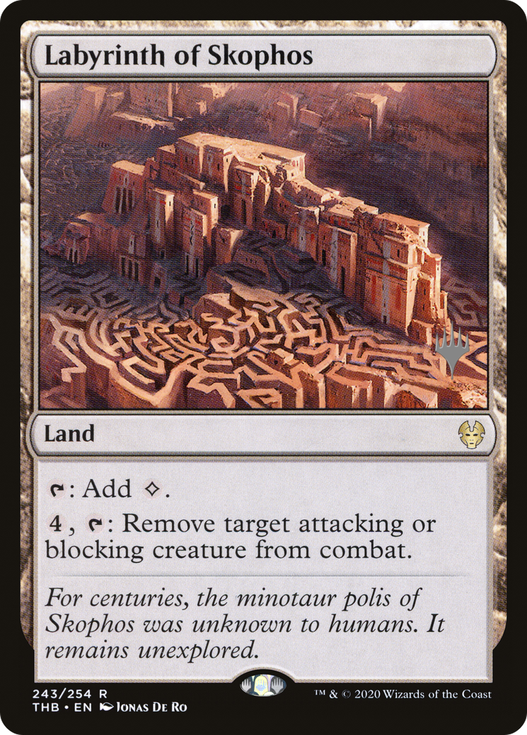 Labyrinth of Skophos (PPTHB-243P) - Theros Beyond Death Promos