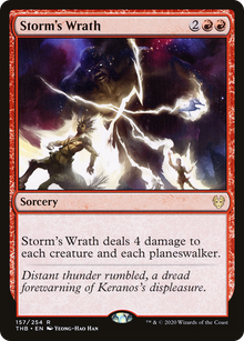 Storm's Wrath (THB-157) - Theros Beyond Death Foil