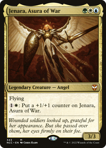 Jenara, Asura of War⁣ - Commander: Streets of New Capenna⁣ (Mythic)⁣ [343]