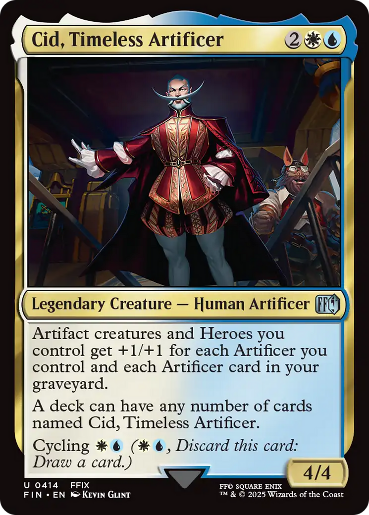 Cid, Timeless Artificer (FIN-414) - FINAL FANTASY