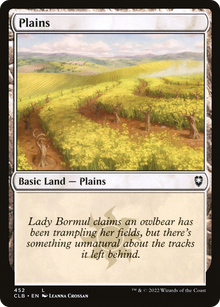 Plains (V.2)⁣ - Commander Legends: Battle for Baldur's Gate: Extras⁣ (Land)⁣ [452]
