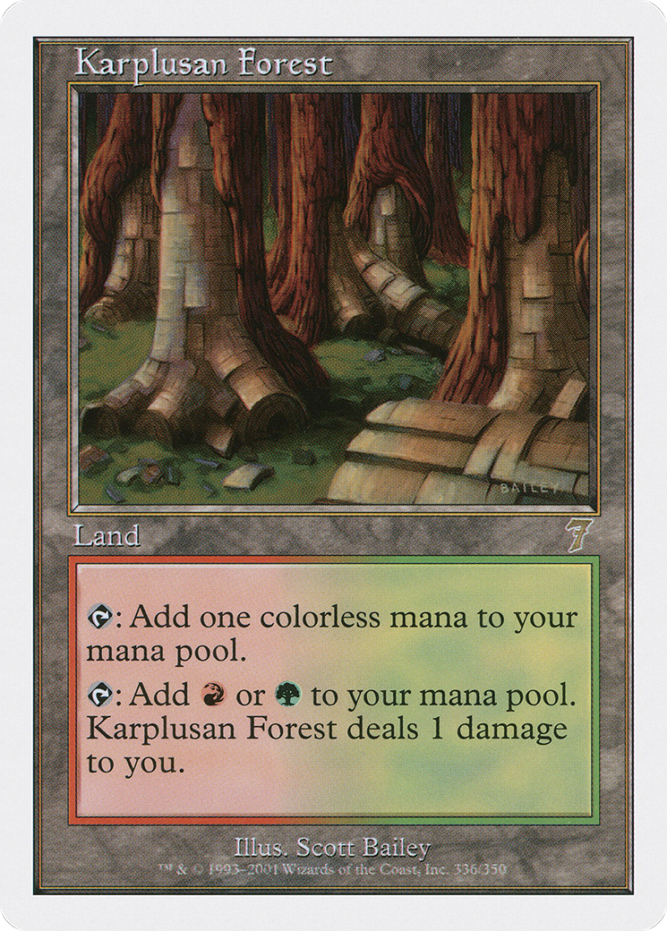 Karplusan Forest (7ED-336) - Seventh Edition