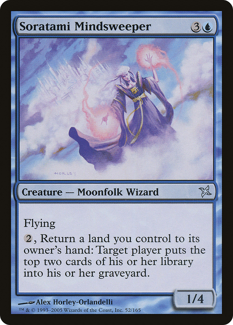 Soratami Mindsweeper (BOK-052) - Betrayers of Kamigawa Foil