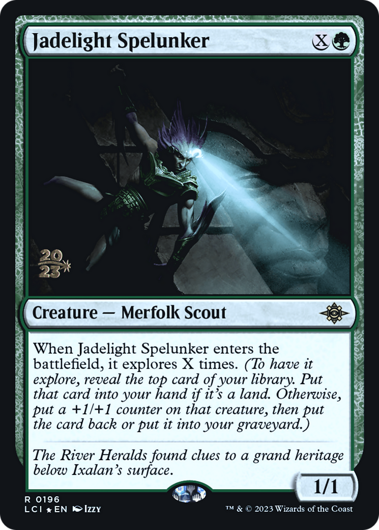 Jadelight Spelunker (PRE-196S) - The Lost Caverns of Ixalan Promos Foil
