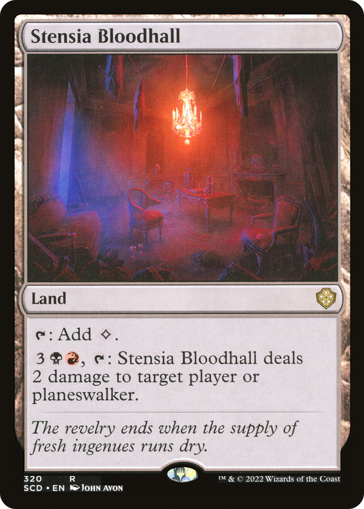Stensia Bloodhall (SCD-320) - Starter Commander Decks