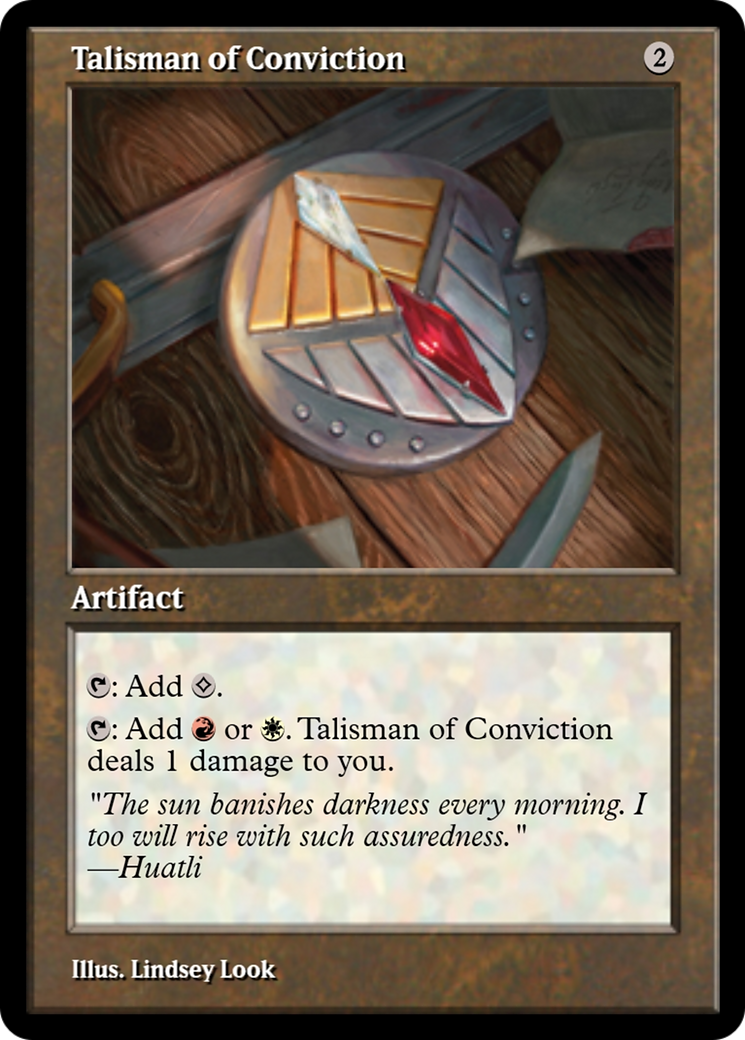 Talisman of Conviction (PRM-91383) - Magic Online Promos