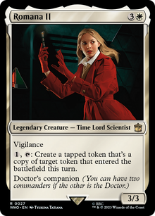 Romana II⁣ - Universes Beyond: Doctor Who⁣ (Rare)⁣ [27]