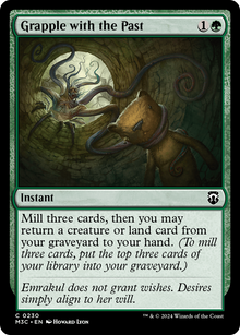Grapple with the Past⁣ - Commander: Modern Horizons 3⁣ (Common)⁣ [230]