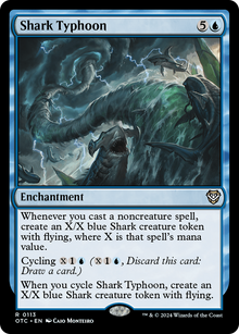 Shark Typhoon⁣ - Commander: Outlaws of Thunder Junction⁣ (Rare)⁣ [113]
