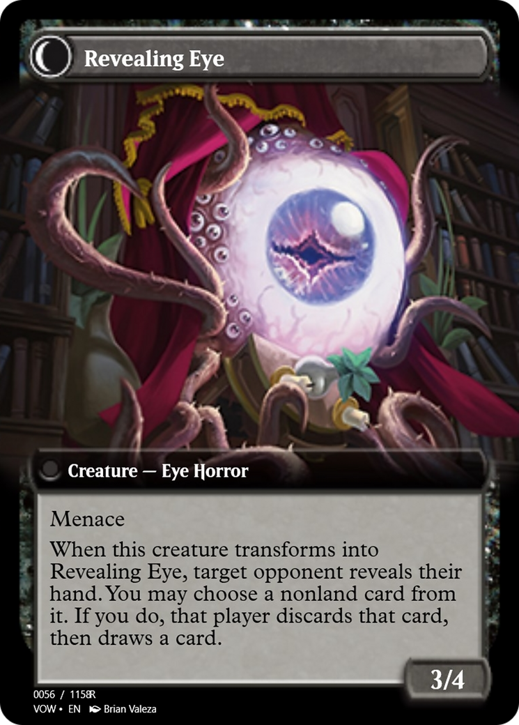 Concealing Curtains // Revealing Eye (PRM-95351) - Magic Online Promos Foil
