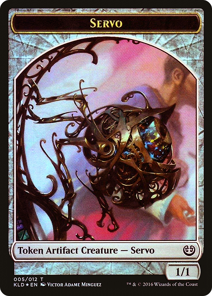 Thopter // Servo Double-sided Token (LEP-) - League Tokens 2016 Foil