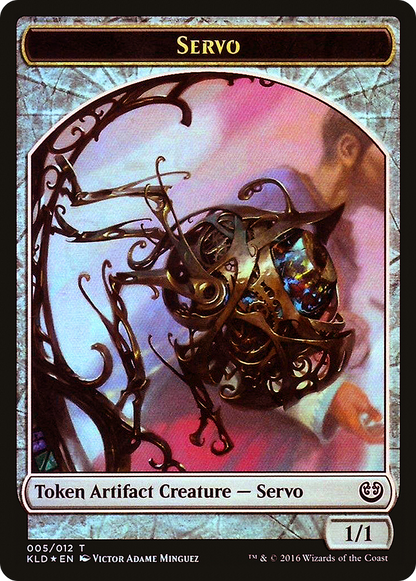 Thopter // Servo Double-sided Token (LEP-) - League Tokens 2016 Foil