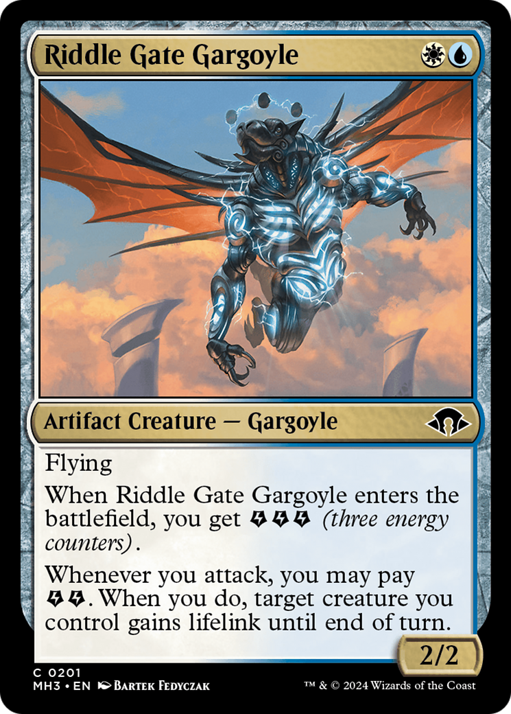 Riddle Gate Gargoyle⁣ - Modern Horizons 3⁣ (Common)⁣ [201]