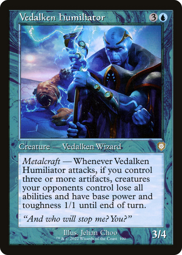 Vedalken Humiliator⁣ - Commander: The Brothers' War⁣ (Rare)⁣ [100]