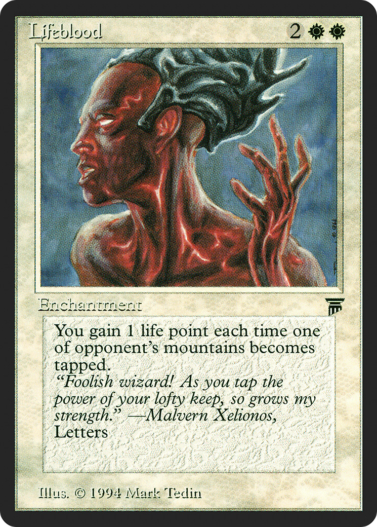 Lifeblood (LEG-027) - Legends