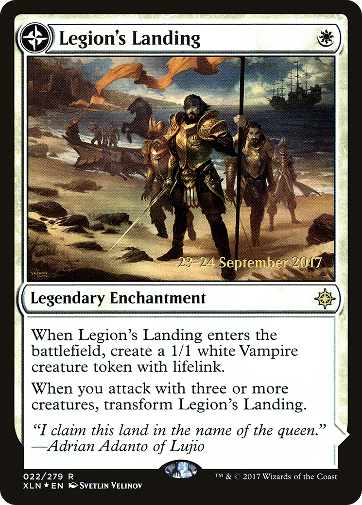 Legion's Landing (PRE-22S) - Ixalan Promos: (compasslanddfc) Foil