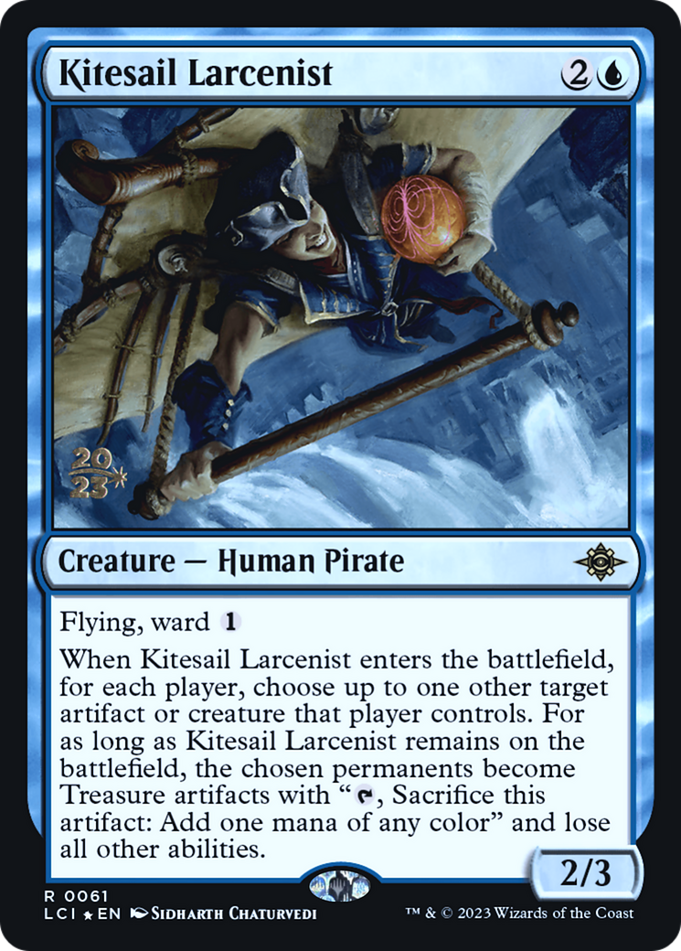 Kitesail Larcenist (PRE-61S) - The Lost Caverns of Ixalan Promos Foil