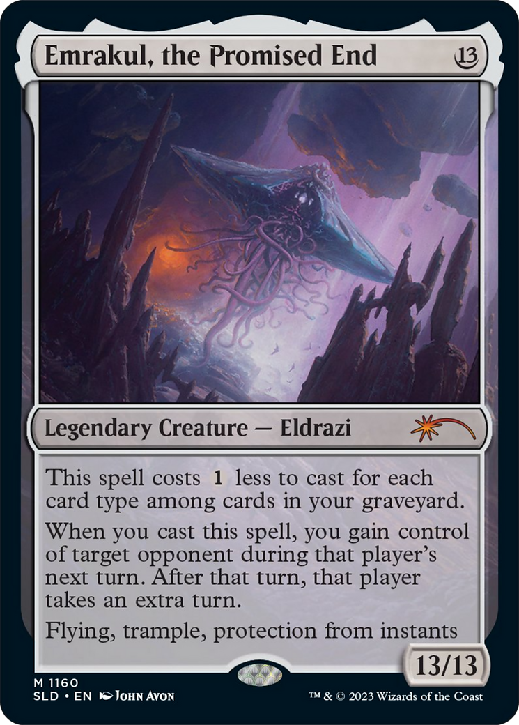 Emrakul, the Promised End (SLD-1160) - Secret Lair Drop Foil