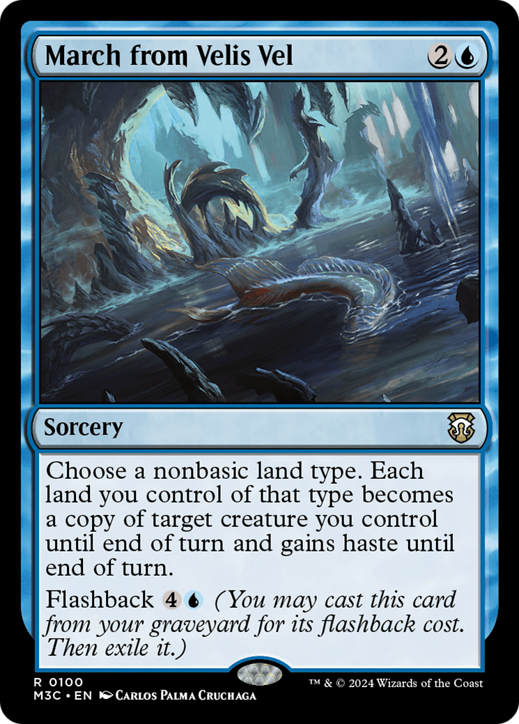 March from Velis Vel⁣ - Commander: Modern Horizons 3⁣ (Rare)⁣ [100]