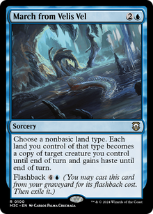 March from Velis Vel⁣ - Commander: Modern Horizons 3⁣ (Rare)⁣ [100]