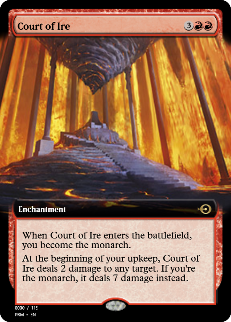 Court of Ire (PRM-85976) - Magic Online Promos Foil