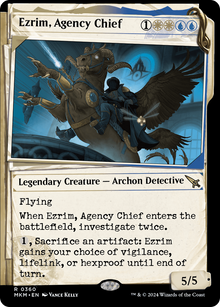 Ezrim, Agency Chief⁣ - Murders at Karlov Manor: Extras⁣ (Rare)⁣ [360]