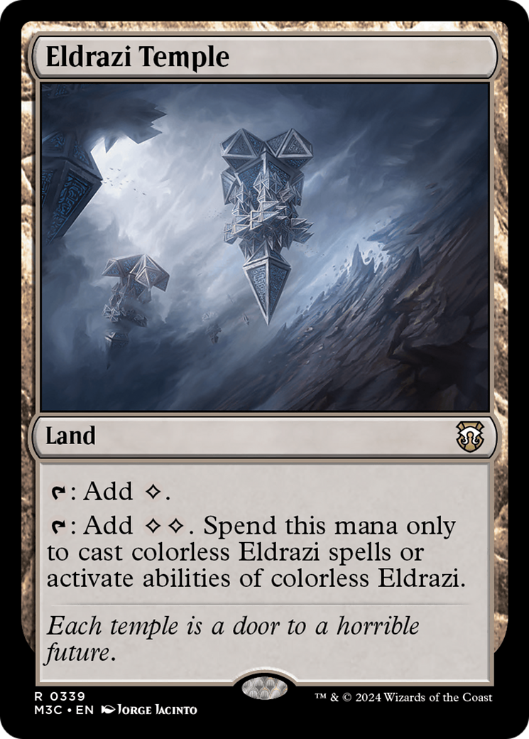 Eldrazi Temple⁣ - Commander: Modern Horizons 3⁣ (Rare)⁣ [339]