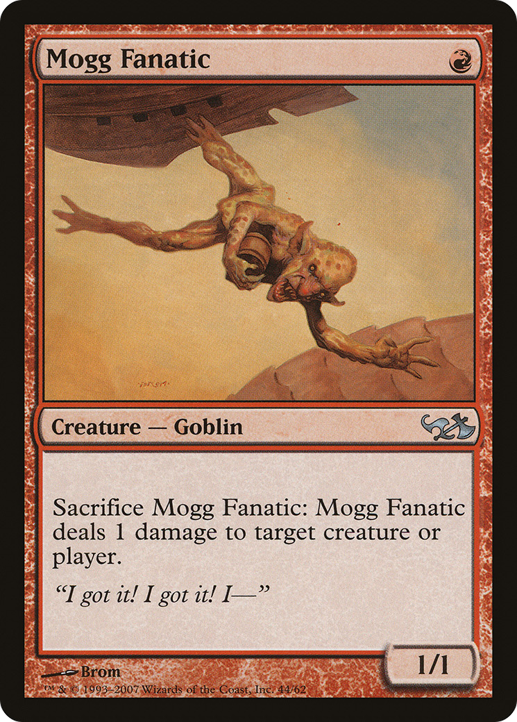 Mogg Fanatic (EVG-044) - Duel Decks: Elves vs. Goblins