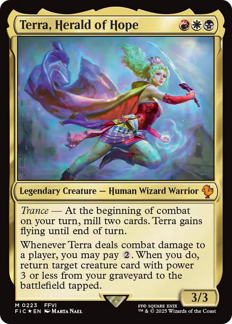 Terra, Herald of Hope (FIC-223) - Commander: FINAL FANTASY Foil