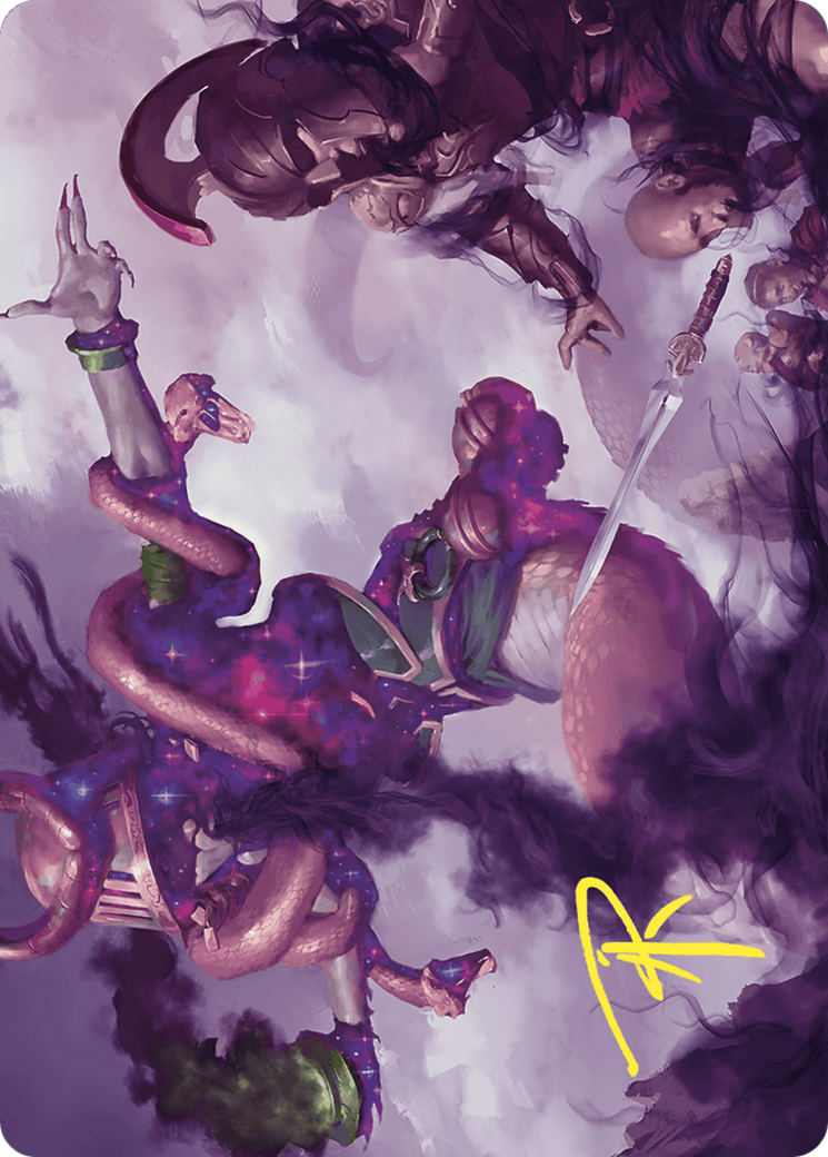 Extinguish All Hope // Extinguish All Hope (ACMM-018) - Commander Masters Art Series (Borderless) Foil